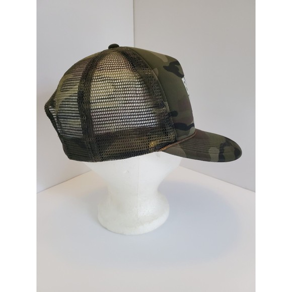 Camo Beer Wars 10 Barrel Brewing Co Trucker Hat Anheuser-Busch NWOT Snapback - Picture 6 of 7